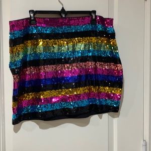 Sequin fun skirt